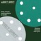 Legit Grit 5 inch Sand paper Disc, 9-Hole, Mixed Grit - Sample, GRITS: 80/120/150/180/220 2 of each, 10PK LG5-9SAMP1-10 - alternate 2